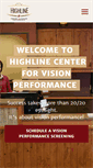 Mobile Screenshot of highlinevisionperformance.com